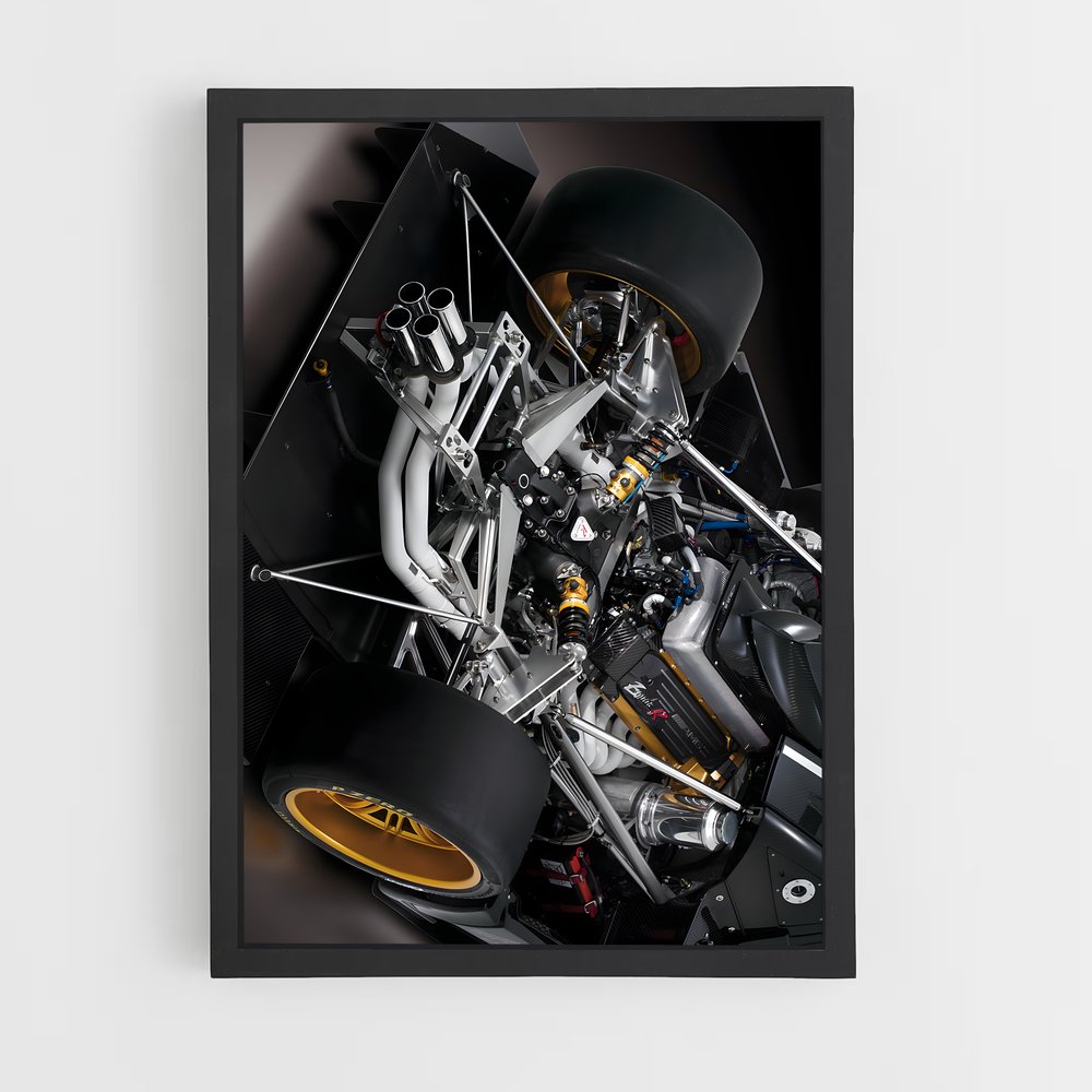 Poster Lotus Revolution – affiche Pagani (vue 2)